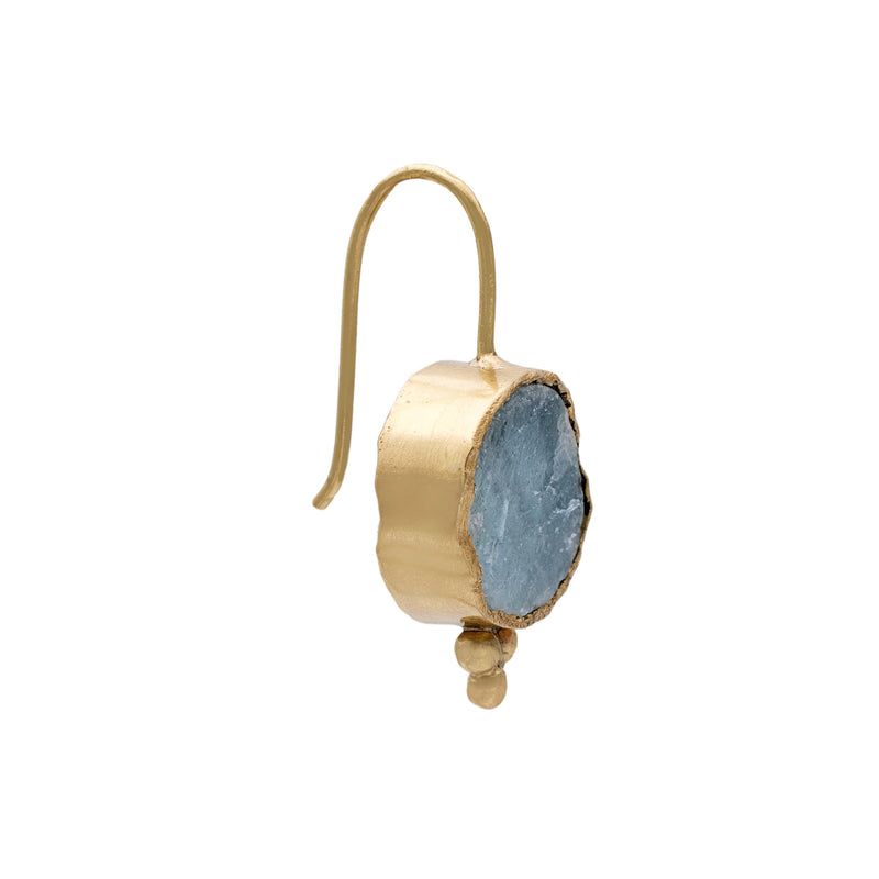 Waterfall fluorite earrings lifestyle